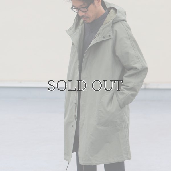 画像4: パウダースノー ヨコムラバックサテン M-65 フード モッズコート【MADE IN JAPAN】『日本製』【送料無料】 / Audience