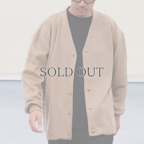 画像14: EXLANWOOL® (エクスランウール) シャギー カーディガン【MADE IN JAPAN】『日本製』 / Upscape Audience