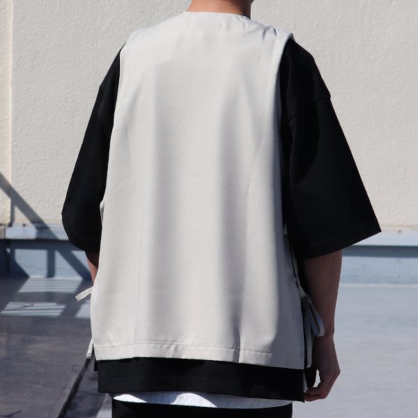 画像15: Reflax（リフラクス）TECH リネンライク LINON（リノン）キーネック メディカルベスト『MADE IN JAPAN』『日本製』Upscape Audience