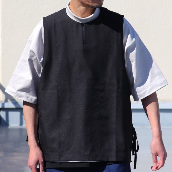 画像7: Reflax（リフラクス）TECH リネンライク LINON（リノン）キーネック メディカルベスト『MADE IN JAPAN』『日本製』Upscape Audience