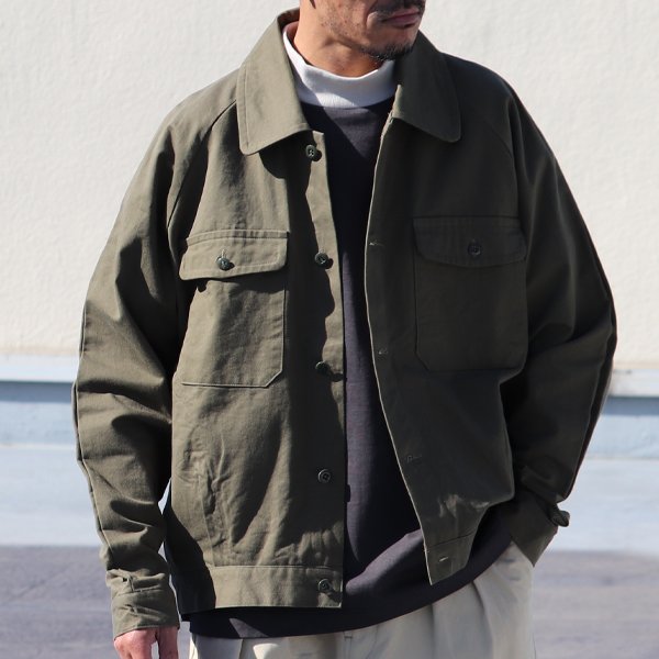 画像15: 「岡山」クラシックチノクロス ヴィンテージワッシャー トラッカージャケット【MADE IN JAPAN】『日本製』【送料無料】/ Upscape Audience