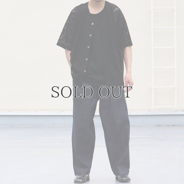 画像11: MILPA® （ミルパ）テック スカラレース ハーフスリーブ ベースボール カーディガン【MADE IN JAPAN】『日本製』/ Upscape Audience