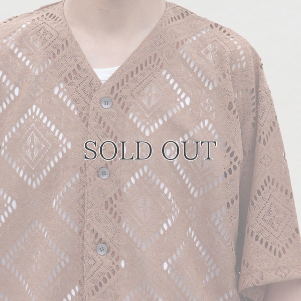 画像13: MILPA® (ミルパ)テック スカラレース ハーフスリーブ ベースボール カーディガン【MADE IN JAPAN】『日本製』/ Upscape Audience