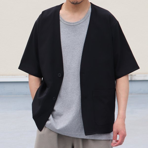 画像12: Reflax®(リフラクス)テック リネンライク オックスストレッチ ハーフスリーブ ジャケット【MADE IN JAPAN】『日本製』 / Upscape Audience