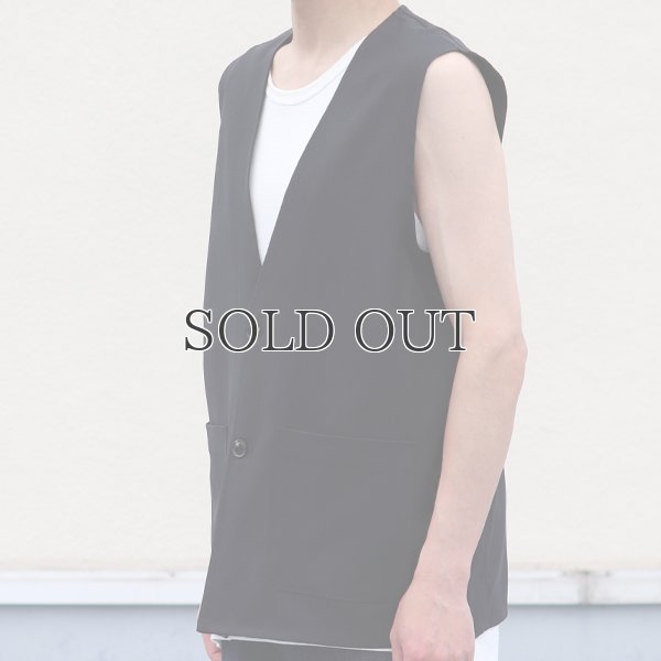 画像12: Reflax®(リフラクス)テック リネンライク ツイル ストレッチ ノースリーブ ベスト【MADE IN JAPAN】『日本製』 / Upscape Audience