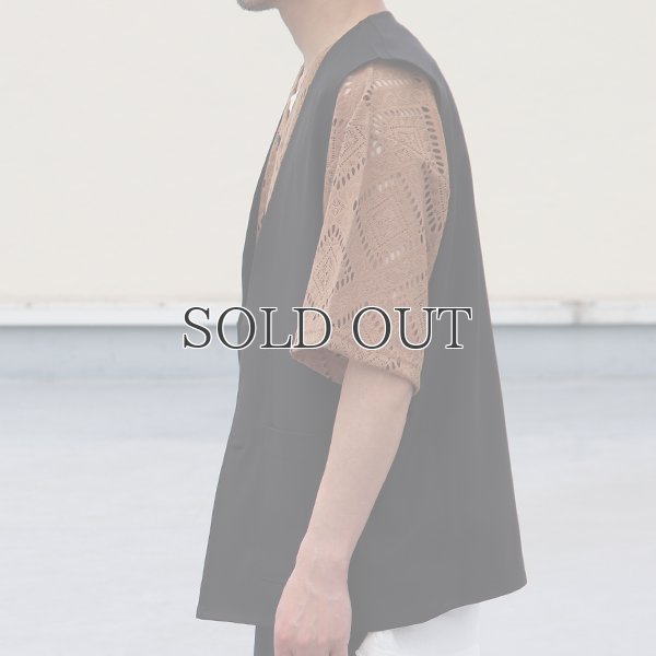 画像5: Reflax®(リフラクス)テック リネンライク ツイル ストレッチ ノースリーブ ベスト【MADE IN JAPAN】『日本製』 / Upscape Audience