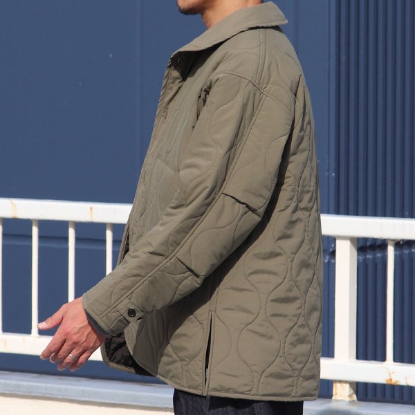 画像16: Teflon（テフロン）耐水撥水コットンタッチナイロン ウェーブキルト スタンドジャケット【MADE IN JAPAN】『日本製』【送料無料】/ Upscape Audience