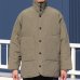 画像11: Teflon（テフロン）耐水撥水コットンタッチナイロン ウェーブキルト スタンドジャケット【MADE IN JAPAN】『日本製』【送料無料】/ Upscape Audience