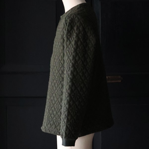 画像7: 「尾州」コットンキルト ノーカラー スナップジャケット【MADE IN JAPAN】『日本製』【送料無料】 / Upscape Audience