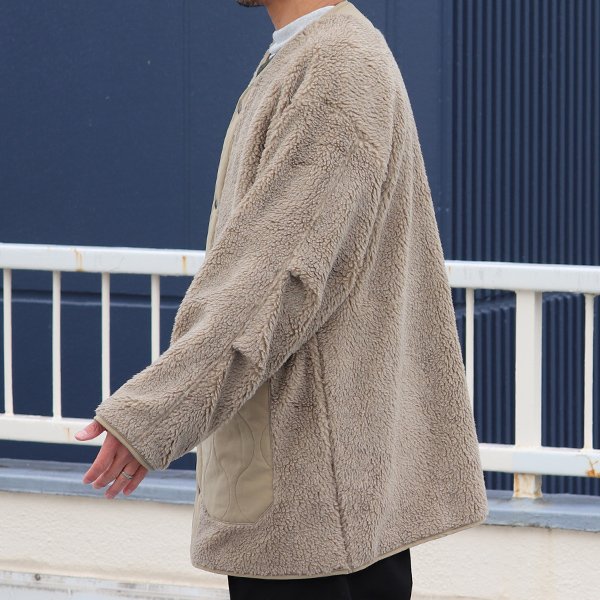 画像20: 【Lanificio Becagli（ベッカリー）】トスカーナボア キルティングミックス スナップ ライナーコート【MADE IN JAPAN】『日本製』【送料無料】/ Upscape Audience