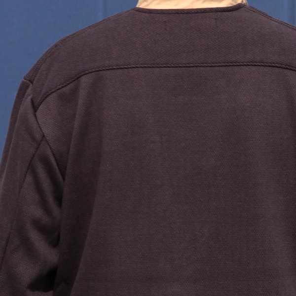 画像19: ボンバーヒート ツィード ノーカラージャケット【送料無料】『日本製』【MADE IN JAPAN】 / Upscape Audience