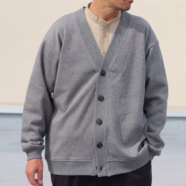 画像3: ボンバーヒート ツィード Vネック カーディガン【送料無料】『日本製』【MADE IN JAPAN】 / Upscape Audience