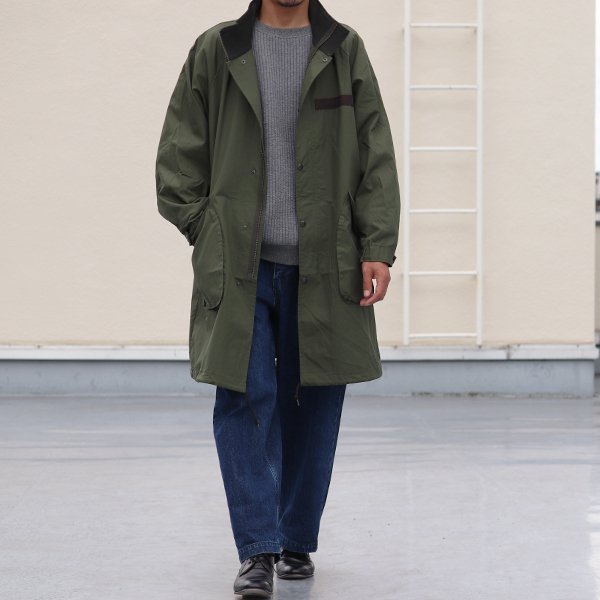 画像16: 綿ナイロン高密度ギャバ M-90 スタンドモッズ ラップコート【MADE IN JAPAN】『日本製』【送料無料】 / Audience