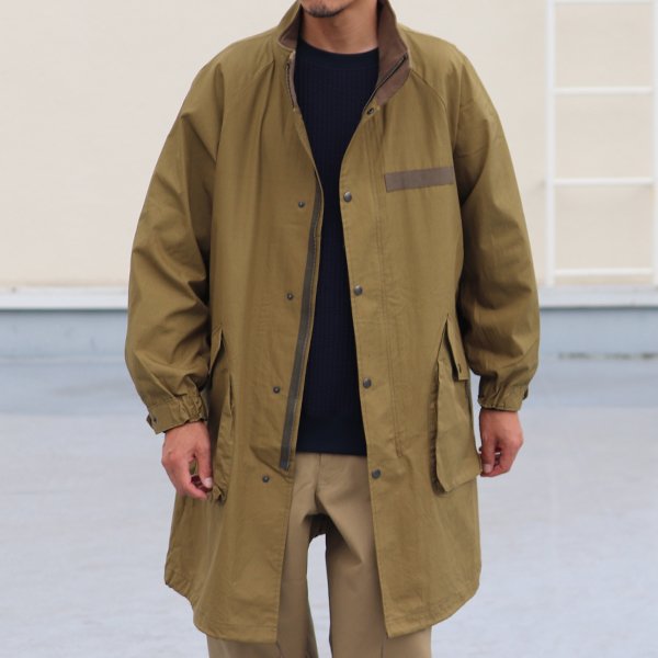 画像9: 綿ナイロン高密度ギャバ M-90 スタンドモッズ ラップコート【MADE IN JAPAN】『日本製』【送料無料】 / Audience