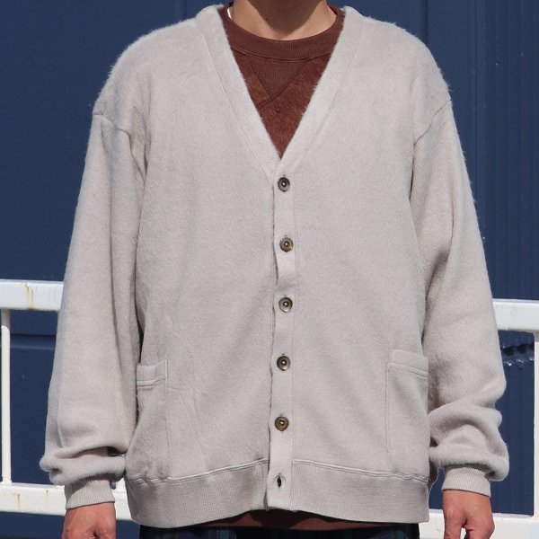 画像18: モヘアライク ウールシャギーニット カーディガン【MADE IN JAPAN】『日本製』/ Upscape Audience