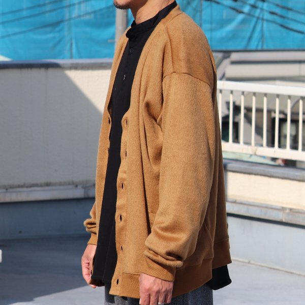 画像16: モヘアライク ウールシャギーニット カーディガン【MADE IN JAPAN】『日本製』/ Upscape Audience