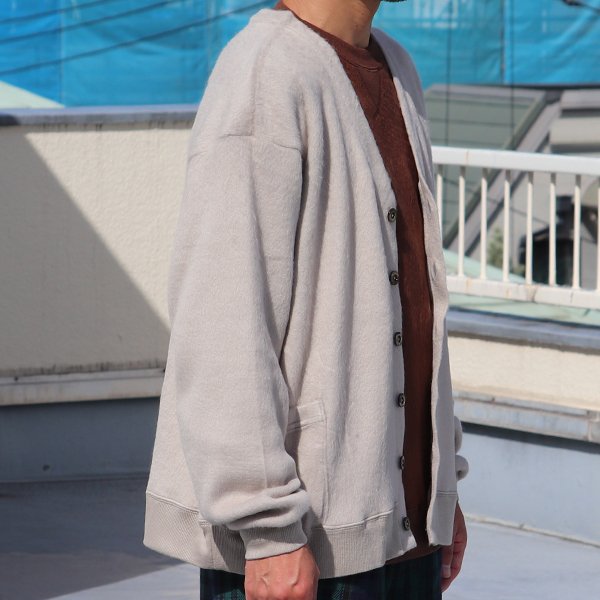 画像4: モヘアライク ウールシャギーニット カーディガン【MADE IN JAPAN】『日本製』/ Upscape Audience