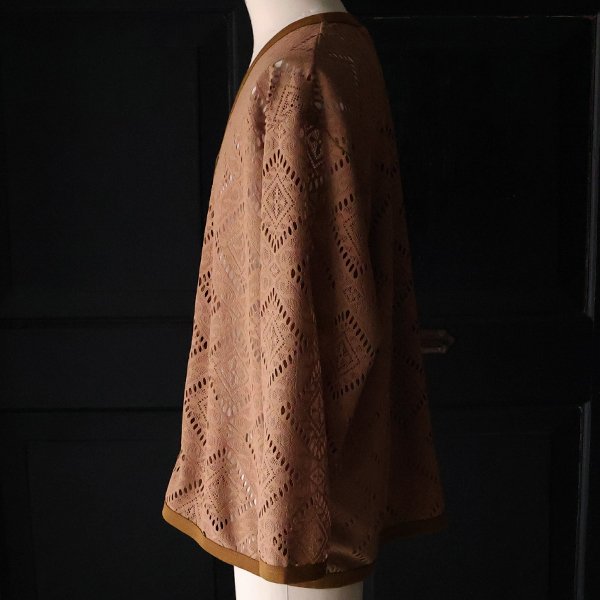 画像13: MILPA® （ミルパ）テック スカラレース Vネック カーディガン【MADE IN JAPAN】『日本製』/ Upscape Audience