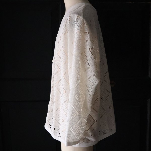 画像10: MILPA® （ミルパ）テック スカラレース Vネック カーディガン【MADE IN JAPAN】『日本製』/ Upscape Audience