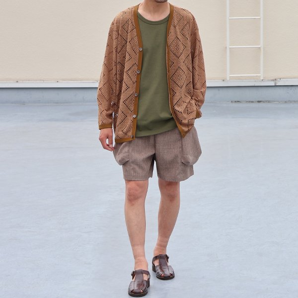 画像6: MILPA® （ミルパ）テック スカラレース Vネック カーディガン【MADE IN JAPAN】『日本製』/ Upscape Audience