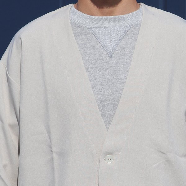 画像17: Naturemier™(ナチュレミア) TECH リネンライクトロピカル ノーカラージャケット【MADE IN JAPAN】『日本製』/ Upscape Audience