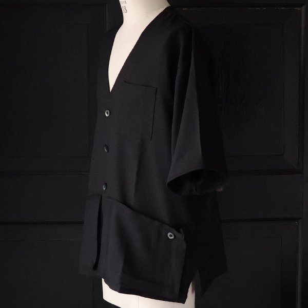 画像16: Naturemier™️(ナチュレミア)TECH リネンライク メランジクロス ハーフスリーブ ハンティングジャケット『MADE IN JAPAN』『日本製』【送料無料】Upscape Audience