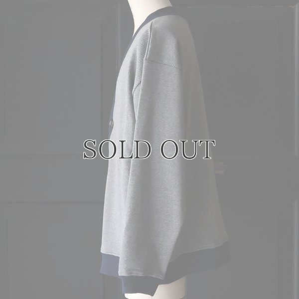 画像14: ボンバーヒート ツィード Vネック カーディガン【MADE IN JAPAN】『日本製』 / Upscape Audience