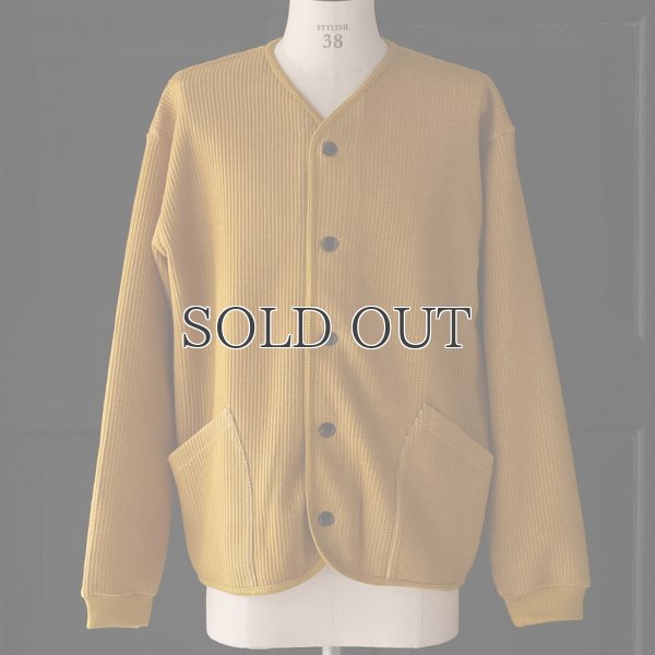 画像2: ウールビッグワッフル ARMY カーディガン【MADE IN JAPAN】『日本製』 / Upscape Audience