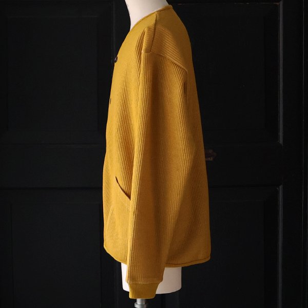 画像3: ウールビッグワッフル ARMY カーディガン【MADE IN JAPAN】『日本製』 / Upscape Audience