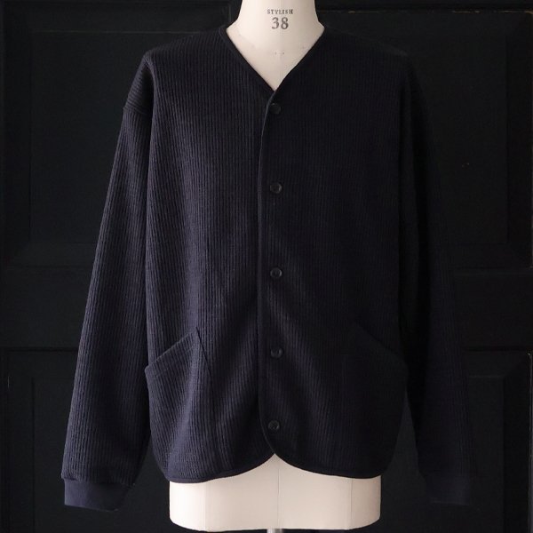 画像4: ウールビッグワッフル ARMY カーディガン【MADE IN JAPAN】『日本製』 / Upscape Audience