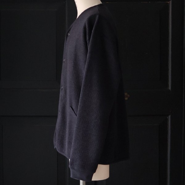 画像5: ウールビッグワッフル ARMY カーディガン【MADE IN JAPAN】『日本製』 / Upscape Audience