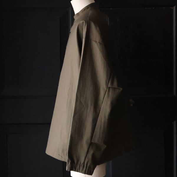 画像7: 「徳島」グリストーンW 綿ナイロン高密度ギャバ スタンド プルオーバーブルゾン『MADE IN JAPAN』『日本製』【送料無料】Upscape Audience