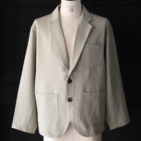 画像11: Naturemier(ナチュレミア)TECH メランジトロツイル テーラードジャケット【MADE IN JAPAN】『日本製』【送料無料】/ Upscape Audience