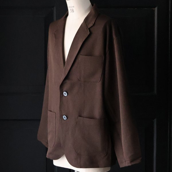 画像3: Naturemier(ナチュレミア)TECH メランジトロツイル テーラードジャケット【MADE IN JAPAN】『日本製』【送料無料】/ Upscape Audience