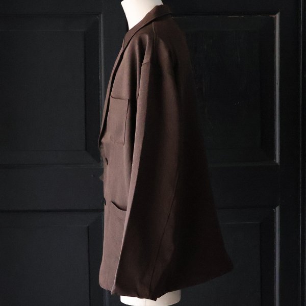 画像4: Naturemier(ナチュレミア)TECH メランジトロツイル テーラードジャケット【MADE IN JAPAN】『日本製』【送料無料】/ Upscape Audience