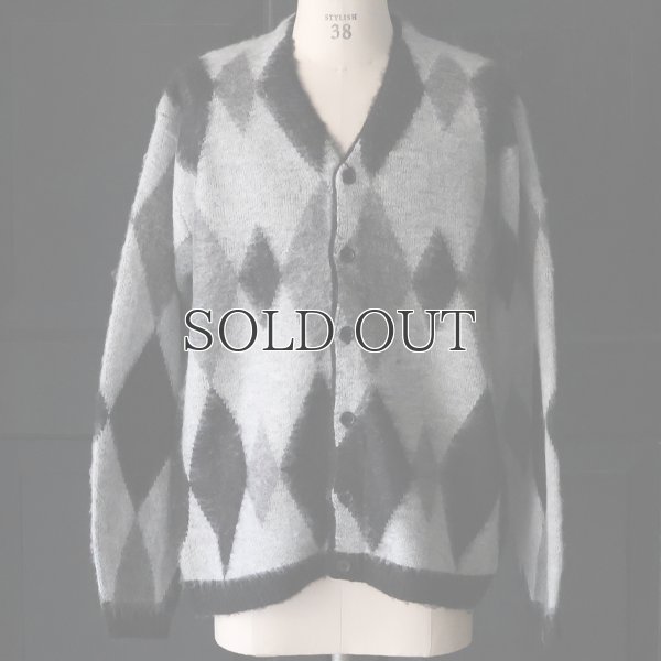 画像10: TOWNCRAFT タウンクラフト(tc24f011) / シャギー ヴィンテージパターン カーディガン