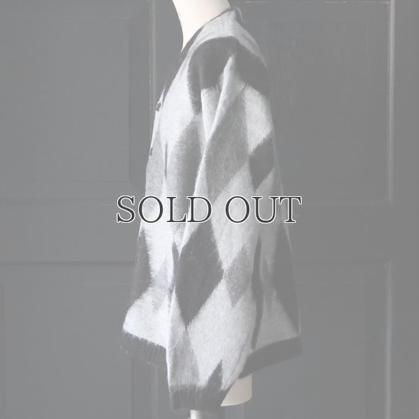 画像12: TOWNCRAFT タウンクラフト(tc24f011) / シャギー ヴィンテージパターン カーディガン