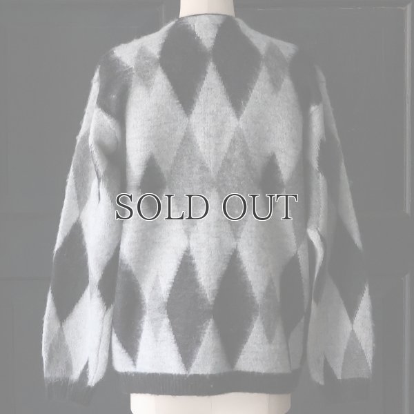 画像13: TOWNCRAFT タウンクラフト(tc24f011) / シャギー ヴィンテージパターン カーディガン