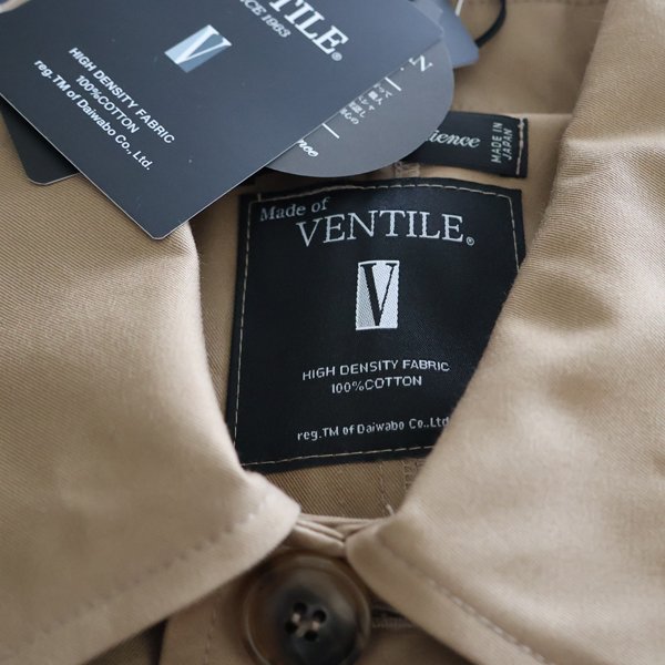 画像16: VENTILE(ベンタイル)40/2耐水撥水ギャバ ステンカラーコート『日本製』【送料無料】  / Upscape Audience