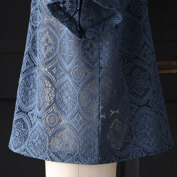 画像19: 「北陸」杢調ジャガードレース ハーフスリーブ ベース ボールカーディガン【MADE IN JAPAN】『日本製』/ Upscape Audience