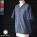 画像1: 「北陸」杢調ジャガードレース ハーフスリーブ ベース ボールカーディガン【MADE IN JAPAN】『日本製』/ Upscape Audience (1)