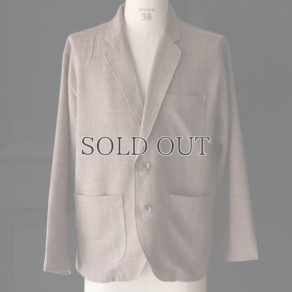 画像8: Naturemier TM（ナチュレミア）TECH リネンライク メランジクロス 2B  テーラードジャケット【MADE IN JAPAN】『日本製』【送料無料】/ Upscape Audience