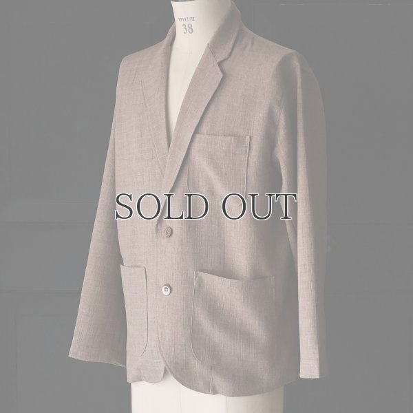 画像9: Naturemier TM（ナチュレミア）TECH リネンライク メランジクロス 2B  テーラードジャケット【MADE IN JAPAN】『日本製』【送料無料】/ Upscape Audience