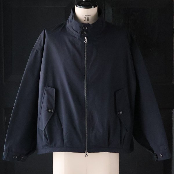 画像2: 綿ナイロン高密度ツイル G9 スウィングトップ ハリントンジャケット【送料無料】 /Audience