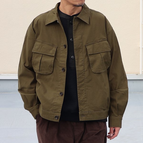 画像3: バックサテン ジャングル ファティーグ ショートジャケット【送料無料】/ Audience