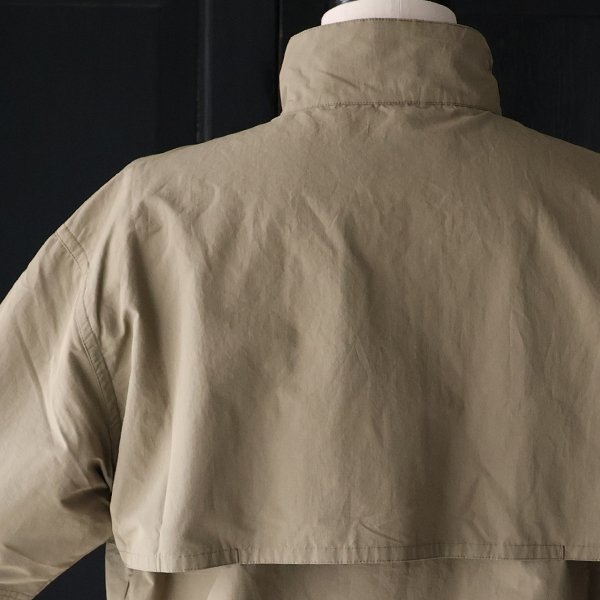 画像16: 綿ナイロンギャバ スタンドZIP ハーフスリーブ シャツジャケット / Audience