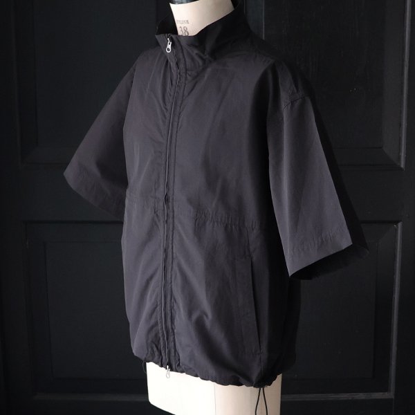 画像7: 綿ナイロンギャバ スタンドZIP ハーフスリーブ シャツジャケット / Audience