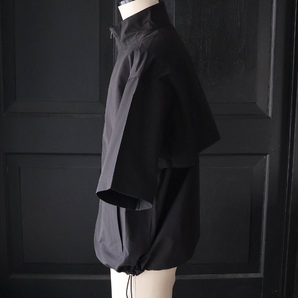 画像8: 綿ナイロンギャバ スタンドZIP ハーフスリーブ シャツジャケット / Audience