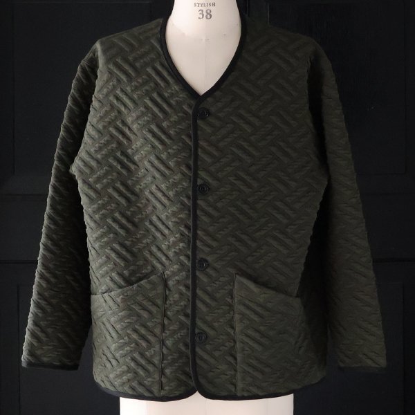 画像4: 「尾州」コットンキルト  ARMY ジャケット【MADE IN JAPAN】『日本製』 / Upscape Audience