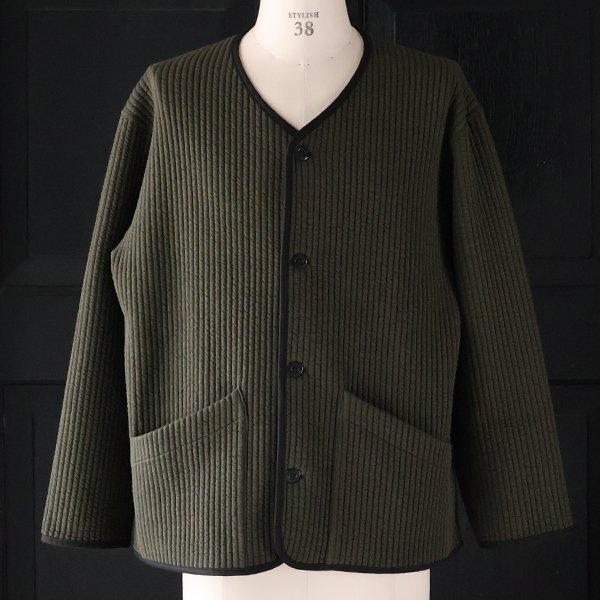 画像8: 「尾州」コットンキルト  ARMY ジャケット【MADE IN JAPAN】『日本製』 / Upscape Audience